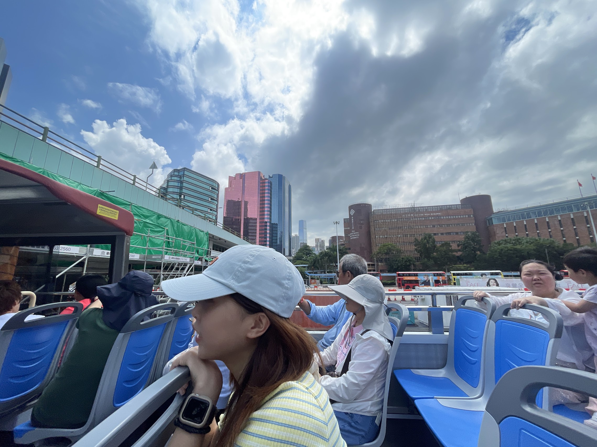 香港人力觀光巴士上層