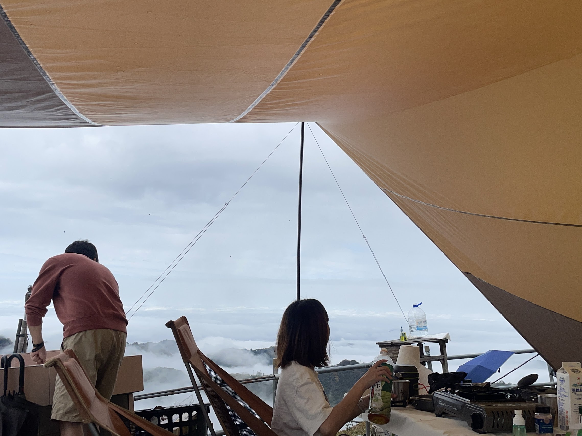 司馬限山嵐,雲海搭帳