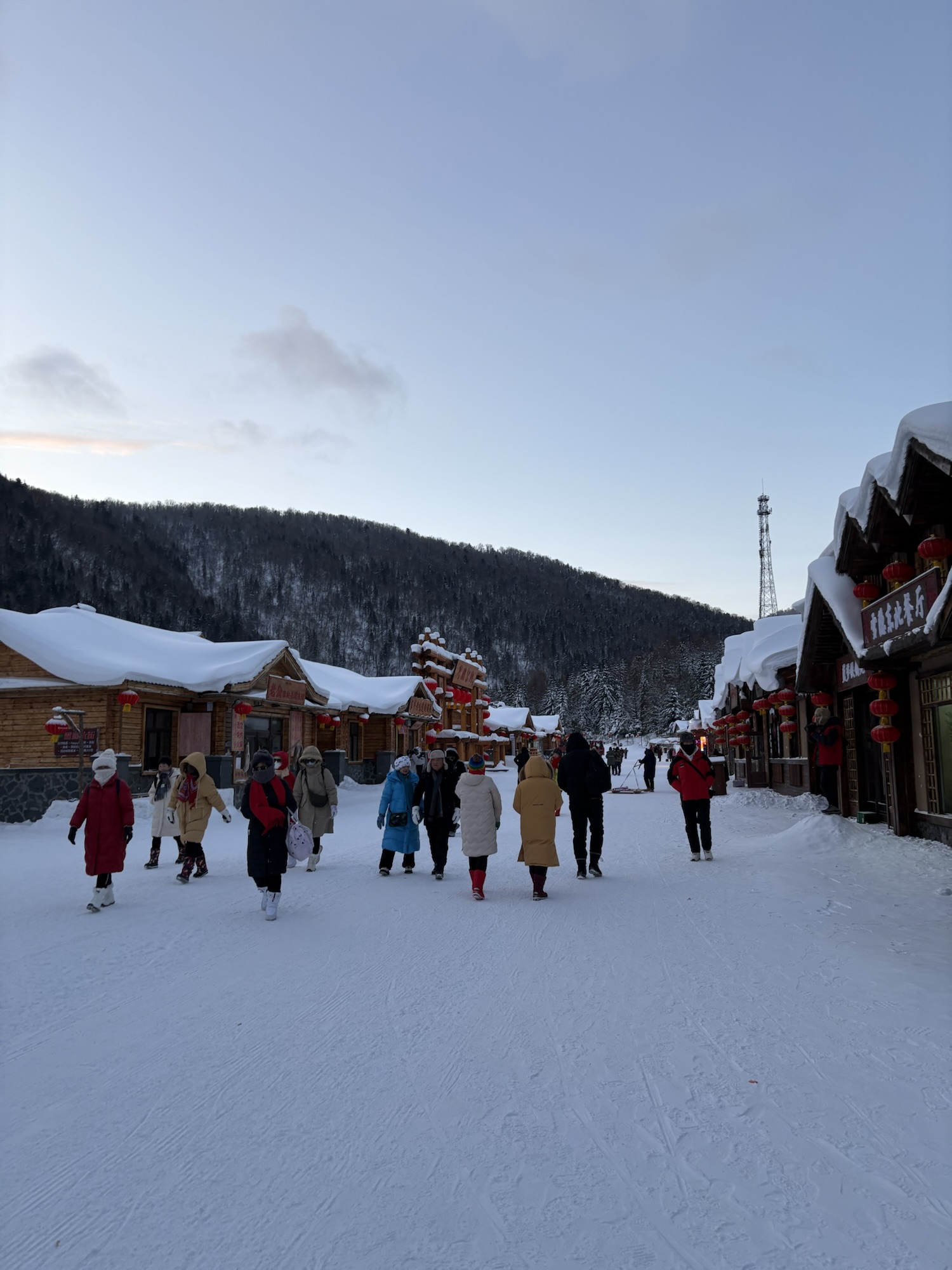 哈爾濱白天雪鄉