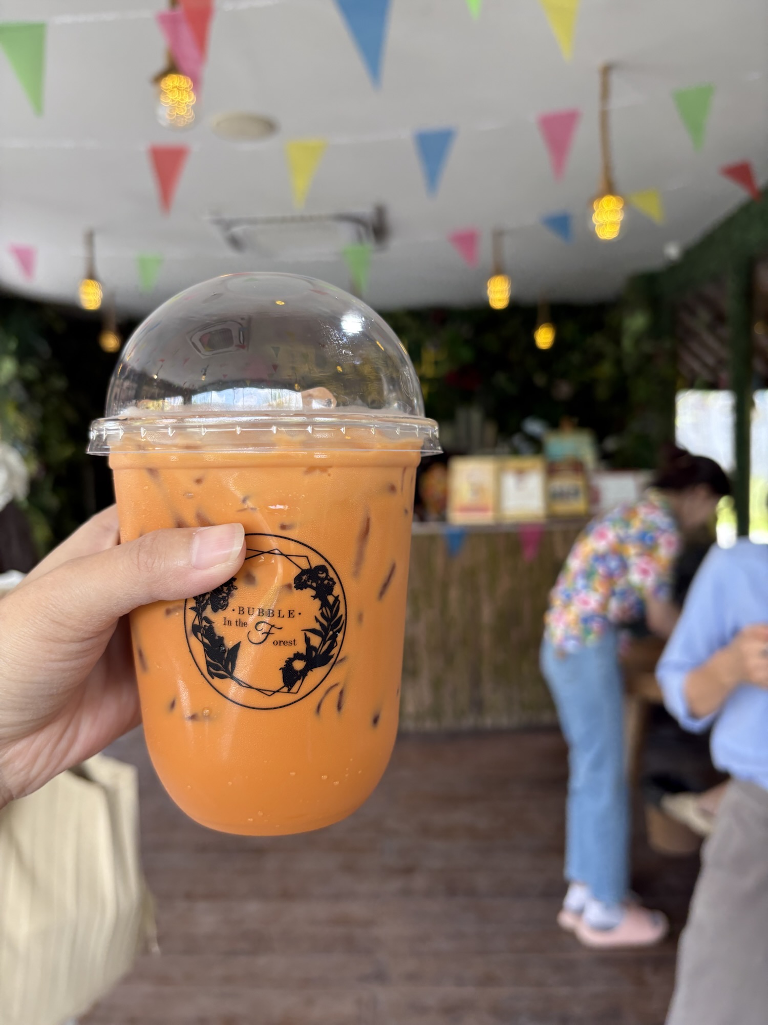 bubble in the forest