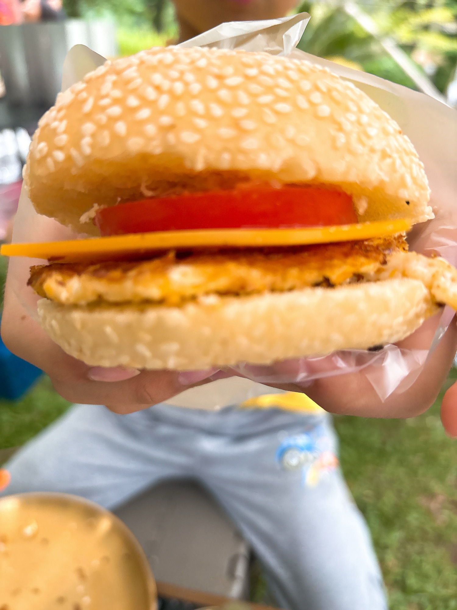 小路露營區 漢堡